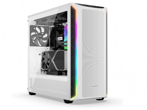 Case EATX be quiet! Shadow Base 800 DX, w/o PSU, 3x140mm, 2xARGB Strips, Front Mesh, Tempered Glass