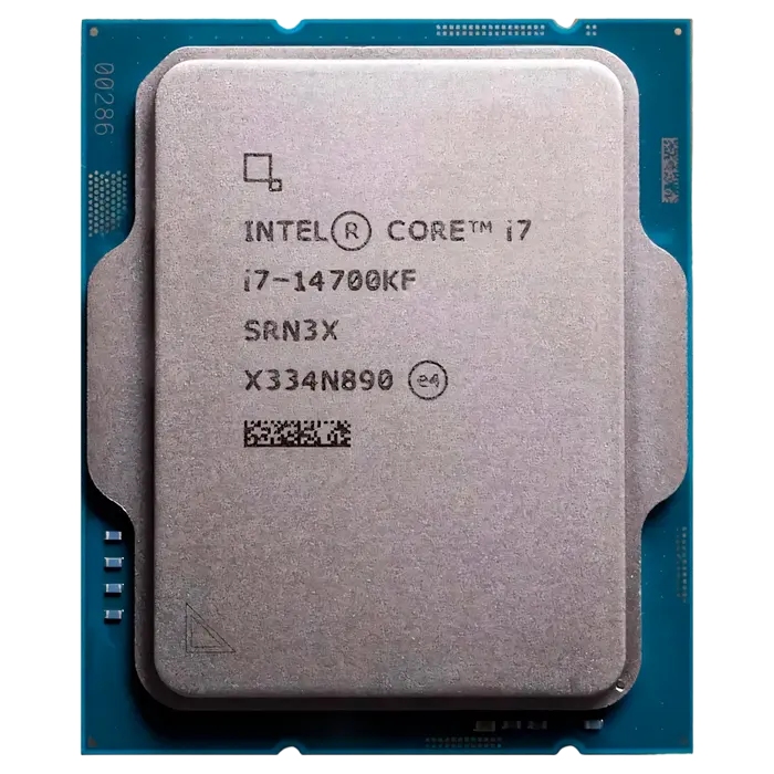 CPU Intel Core i7-14700KF 2.5-5.6GHz (8P+12E/28T, 28MB,S1700,10nm, No Integ. Graphics,125W)