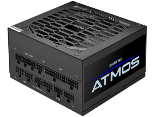 Power Supply ATX 850W Chieftec ATMOS CPX-850FC, 80+ Gold, 120mm, ATX  3.0, FB LLC, DC/DC, Smart Fan