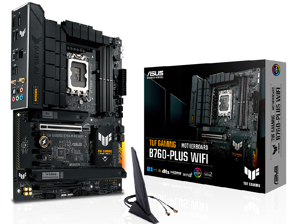 MB S1700 Asus TUF GAMING B760-PLUS WIFI ATX  ATX Socket: LGA1700