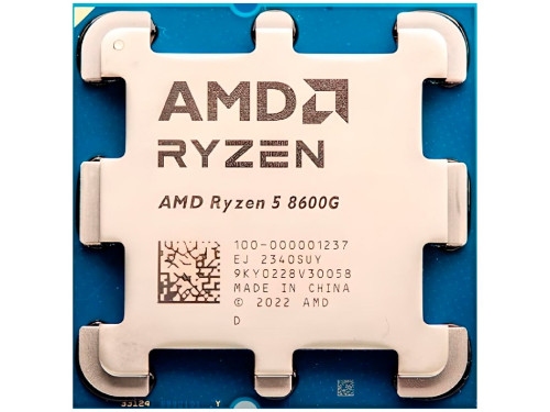 CPU AMD Ryzen 5 8600G  (4.3-5.0GHz, 6C/12T, L2 6MB, L3 16MB, 4nm, 65W), Socket AM5