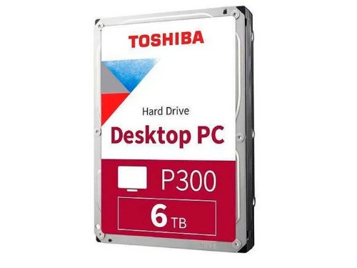 3.5' HDD  6.0TB -SATA -128MB   Toshiba P300 Desktop PC 'HDWD260UZSVA', SMRCapacitate memorie:  6 TB