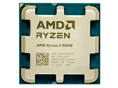 CPU AMD Ryzen 5 8500G  (3.5-5.0GHz, 6C/12T, L2 6MB, L3 16MB, 4nm, 65W), Socket AM5