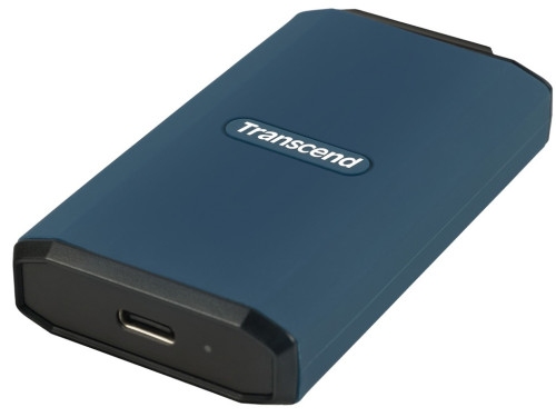 4.0TB  Transcend Portable SSD ESD410C Dark Blue, USB-C 3.2 20Gbps (79x42x14.5mm, 65g, R/W:2000/2000