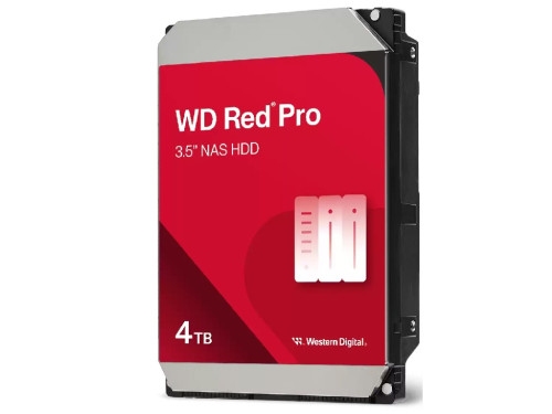 3.5' HDD  4.0TB-SATA-256MB   Western Digital 'Red Pro (WD4005FFBX)', NAS, 24/7, CMRCapacitate memor