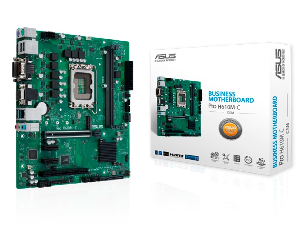 MB S1700 Asus PRO H610M-C-CSM  mATX Micro-ATX Socket: LGA1700