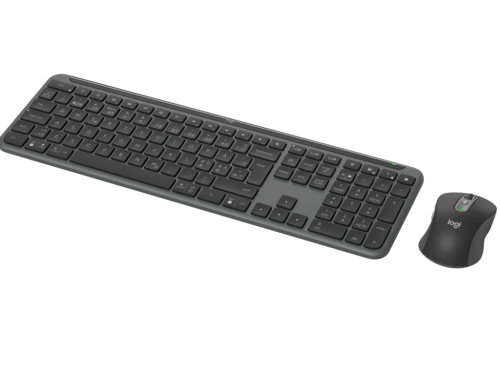 Wireless Keyboard & Mouse Logitech MK950, Ultra thin, Quiet Typing, F-keys, Smart Actions