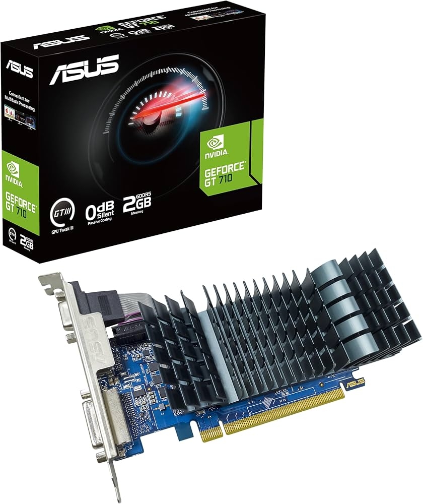 VGA ASUS GT710-SL-2GD5-BRK-EVO low profile (GT710-SL-2GD5-BRK-EVO) GPU: NVIDIA