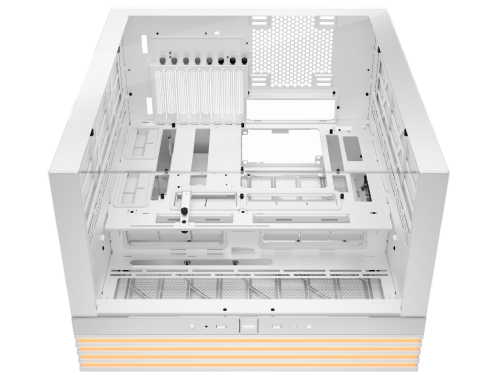 Case EATX be quiet! Ligh Base 900 DX, w/o PSU, ARGB strips & Hub, Front & Side Tempered Glass, DF