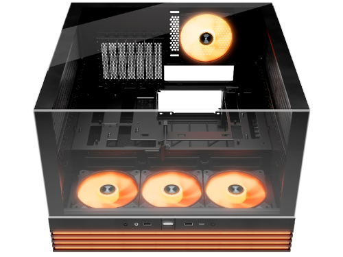 Case ATX be quiet! Ligh Base 600 LX, w/o PSU, 4x120mm ARGB fan, ARGB strips, Front & Side TG, DF, VG