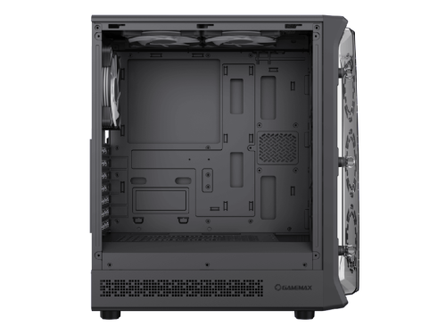 Case EATX GAMEMAX Starlight 2 AB, w/o PSU, 0.4mm, 6x120mm ARGB, Front Acrylic,Transparent panel