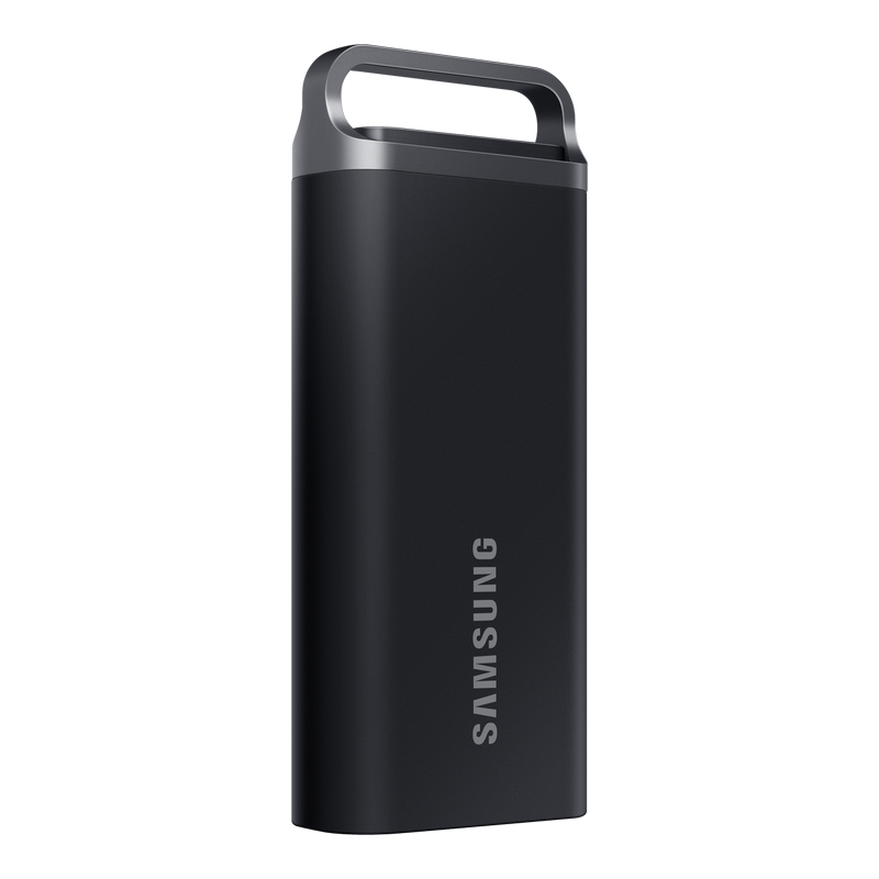 2.0TB Samsung Portable SSD T5 EVO Black, USB-C 3.0 (95x40x17mm, 102g, R/W:460/460MB/s)