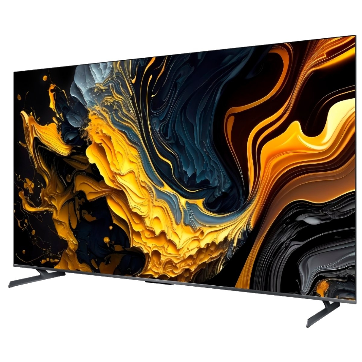 100' LED SMART TV Xiaomi MAX Q, QLED, 3840x2160, Android TV, Black