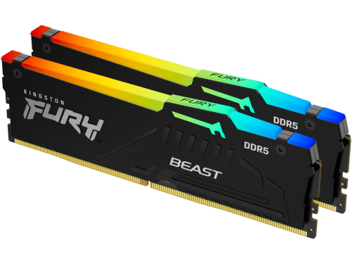 16GB DDR5-6000MHz  Kingston FURY Beast RGB (Kit of 2x8GB) (KF560C30BBEAK2-16), CL30-36-36, 1.4V AMD