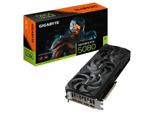 VGA Gigabyte RTX5080 16GB GDDR7 WindForce  (GV-N5080WF3OC-16GD)Producator GPU:  NVIDIA Procesor Vi