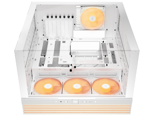 Case ATX be quiet! Ligh Base 600 LX, w/o PSU, 4x120mm ARGB fan, ARGB strips, Front & Side TG, DF, VG