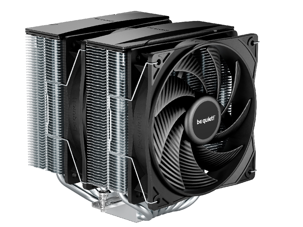 AC be quiet! 'Pure Rock Pro 3 Black' (14-34.8dBA, 2000RPM, 59.6 CFM, 2x120mm, PWM, 250W, 6x6mm