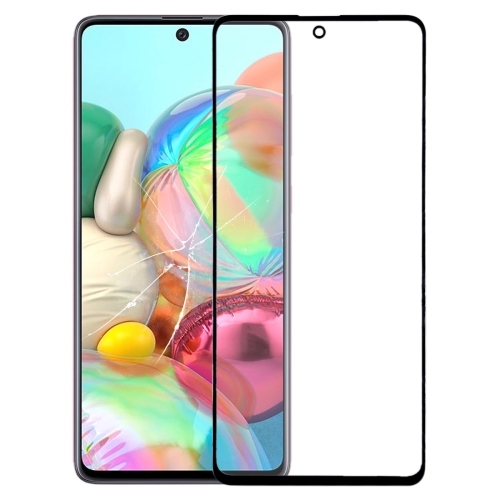 OUTER GLASS LCD SAMSUNG A10 / A105 BLACK WITH OCA