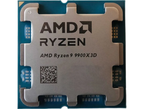 CPU AMD Ryzen 9 9900X3D (4.4-5.5GHz, 12C/24T, L2 12MB, L3 128MB, 5nm, 120W), Socket AM5