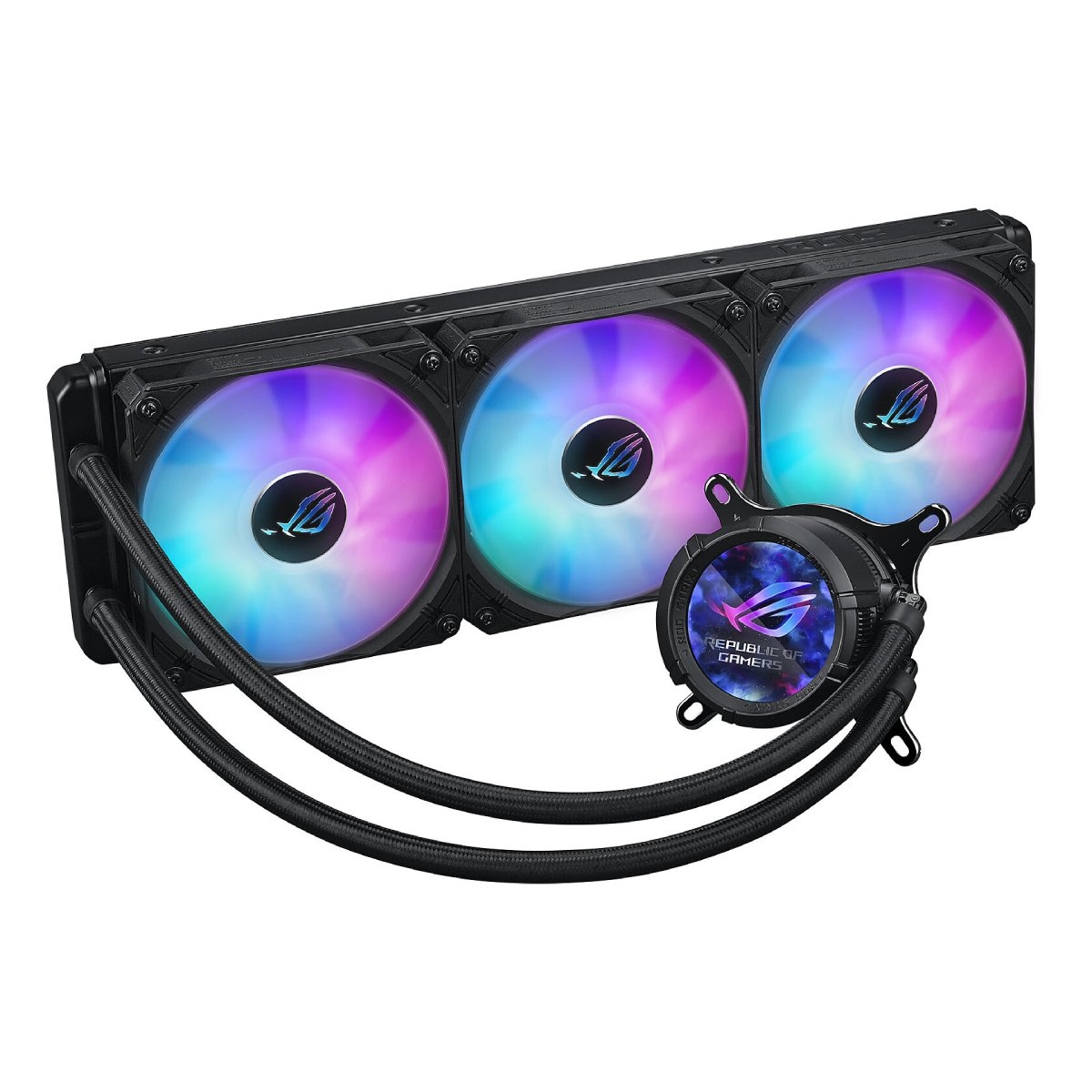 AIO Liquid Cooling Asus ROG Strix LC III 360 ARGB LCD  (36.0dBA, 3x120mm, 800-2200RPM, 70.38CFM)
