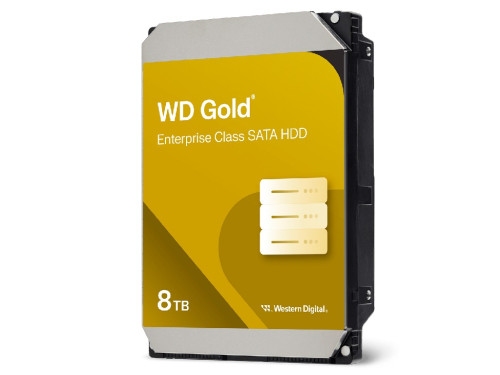 3.5 HDD  8.0TB-SATA-256MB  Western Digital Gold WD8005FRYZ, Enterprise, 24/7, CMR