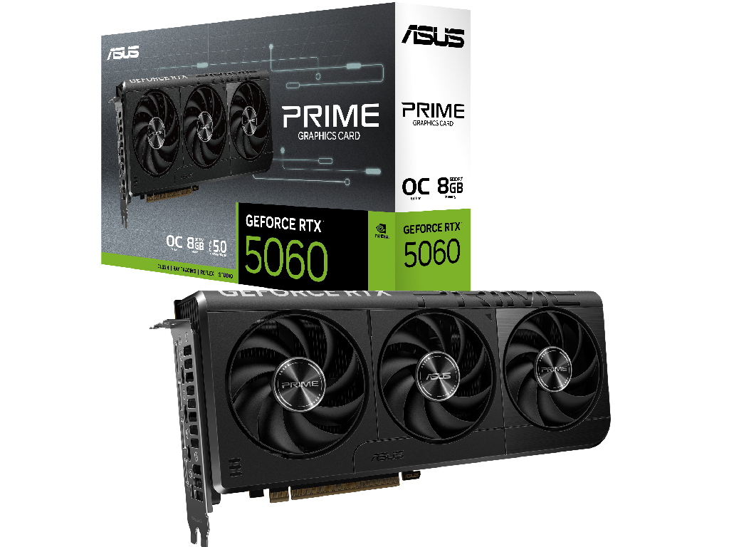 VGA ASUS RTX5060 8GB GDDR7 Prime OC (PRIME-RTX5060-O8G) GPU: NVIDIA