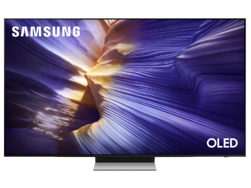 65' OLED SMART TV Samsung QE65S90FAUXUA, Quantum Dot OLED 4K UHD, Tizen OS, Black