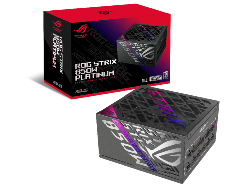 Power Supply ATX 850W ASUS ROG Strix Gaming, 80+ Platinum, 160mm, Active PFC,OPP/OVP/UVP/SCP/OCP/OTP