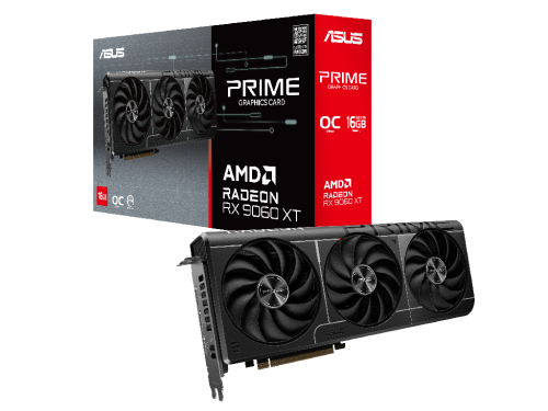 VGA ASUS Radeon RX 9060XT 16GB GDDR6 Prime OC (PRIME-RX9060XT-O16G) GPU: AMD