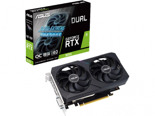 VGA ASUS RTX5050 8GB GDDR6 Dual OC (DUAL-RTX5050-O8G) GPU: NVIDIA
