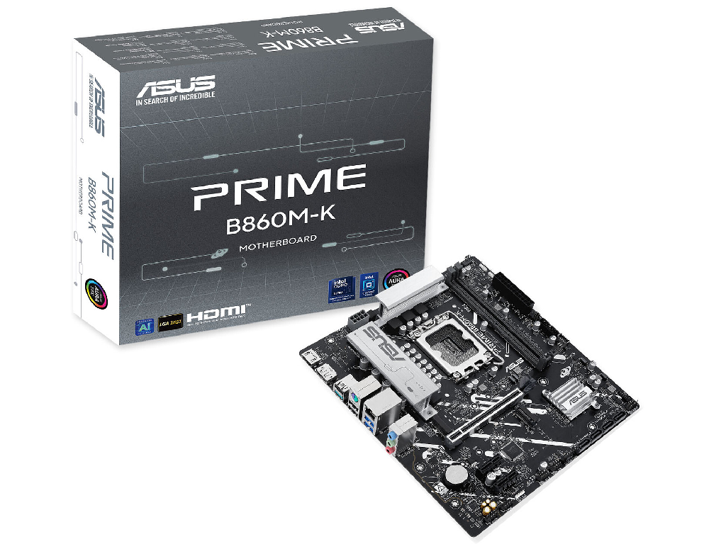 MB S1851 Asus PRIME B860M-K  mATX  Micro-ATX Socket: LGA1851