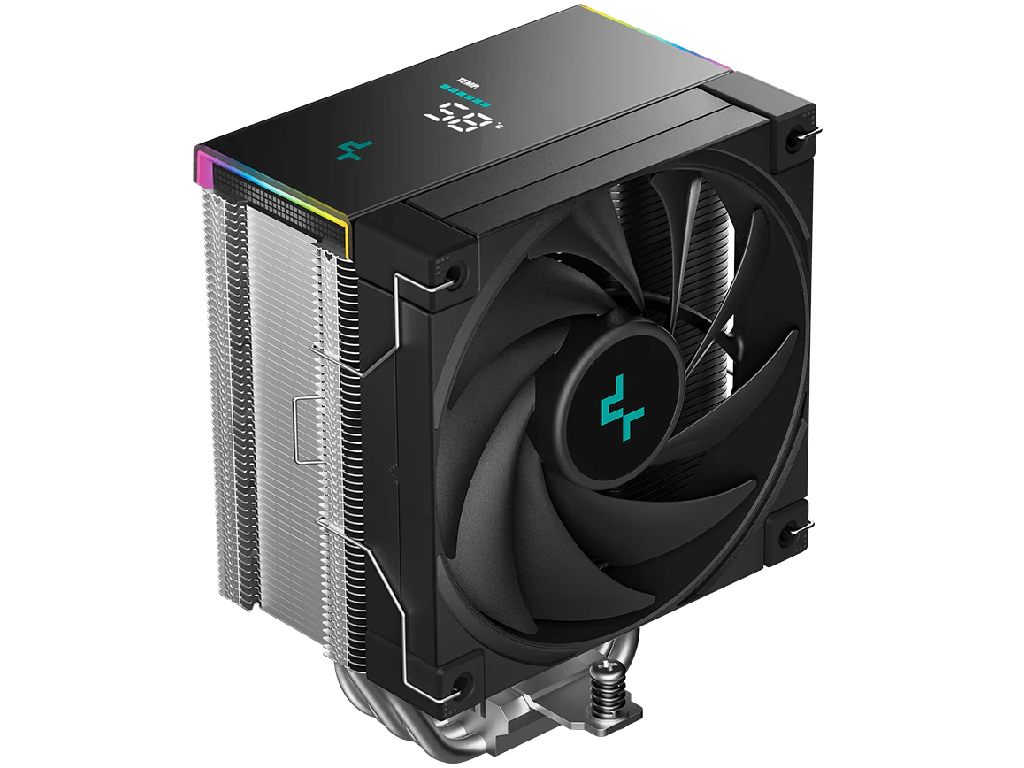 AC Deepcool AK500S DIGITAL SE (28dB, 500-1850RPM, 68.99 CFM, 120mm, ARGB, 5x6mm, Display, 904g.)