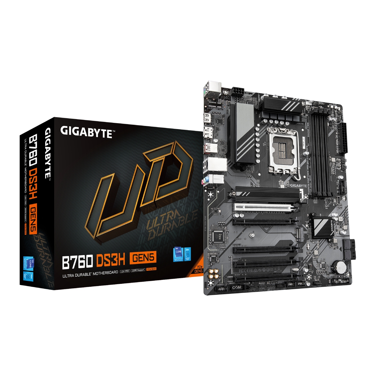 MB S1700 Gigabyte B760 DS3H GEN5  ATX  ATX Socket: LGA1700