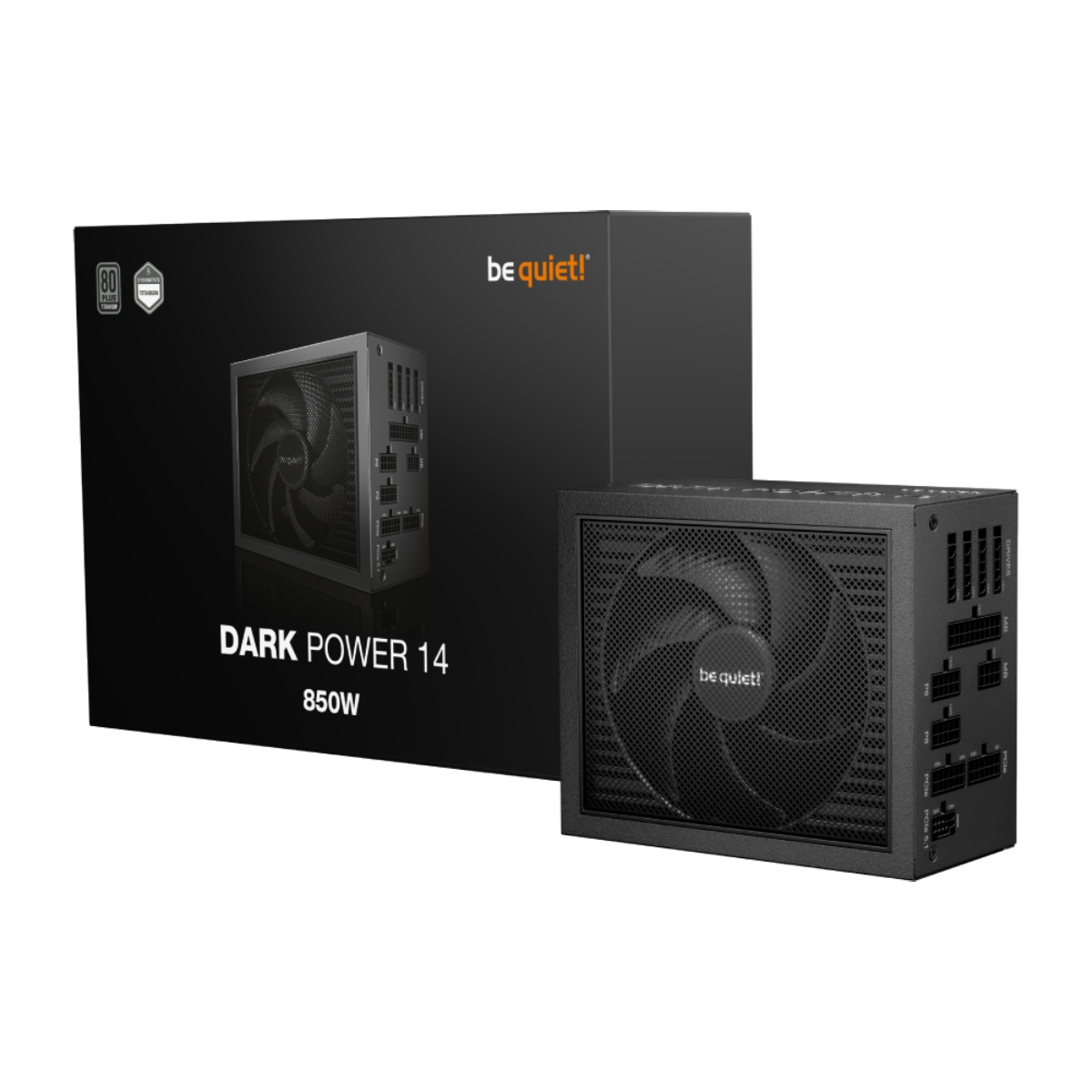 Power Supply ATX 850W be quiet! DARK POWER 14, 80+ Titanium, 135mm, Active PFC, Full Bridge SR LLC