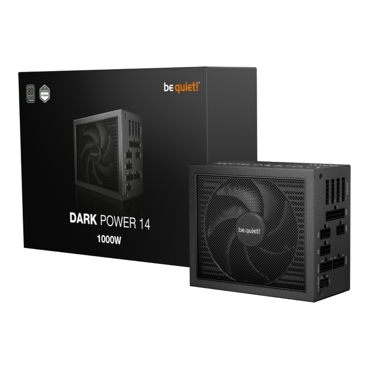 Power Supply ATX 1000W be quiet! DARK POWER 14, 80+ Titanium, 135mm, Active PFC, Full Bridge SR LLC