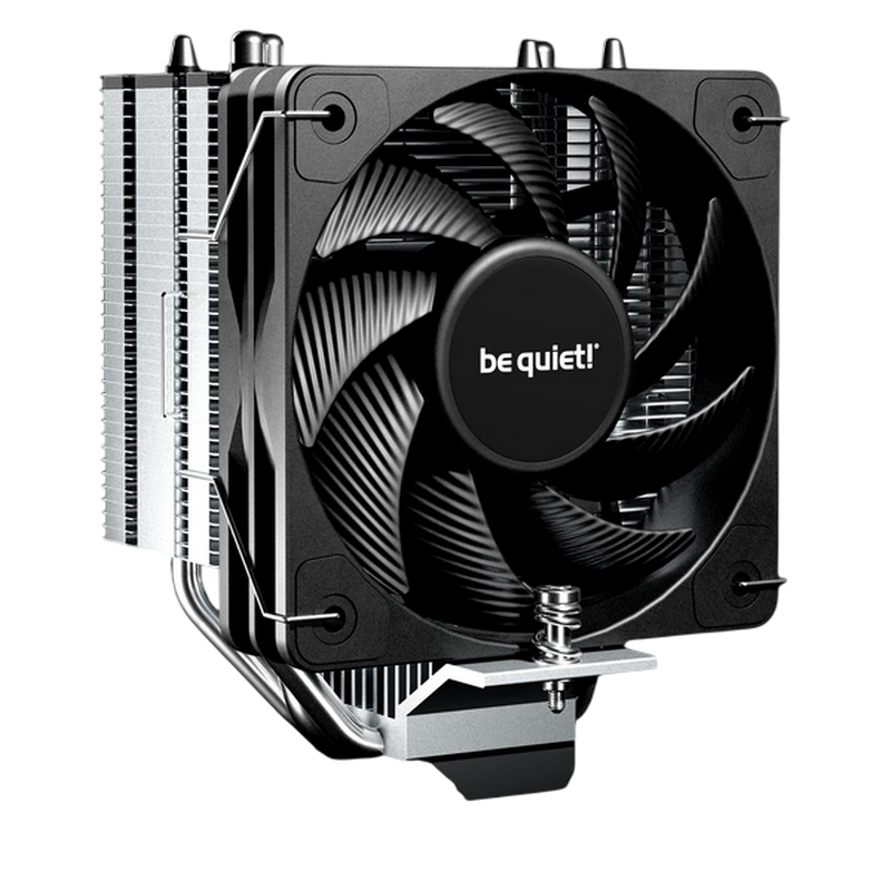 AC be quiet! Pure Rock Slim 3 (12.4-24.8dBA, 1700RPM, 100mm, PWM, 130W, 3x6mm, 619g.) Silver