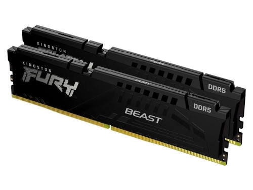 16GB DDR5-6000MHz  Kingston FURY Beast (Kit of 2x8GB)  (KF560C36BBEK2-16), CL36-38-38, 1.35V