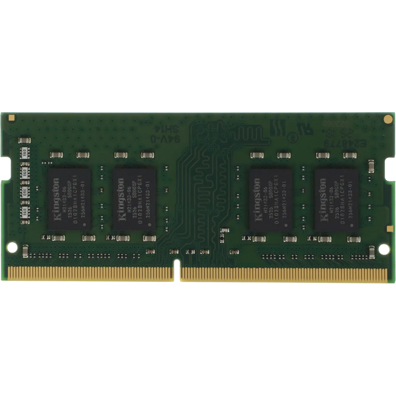 .8GB DDR4- 3200MHz SODIMM Kingston ValueRAM (KVR32S22S8/8WP), 1Rx8, CL22, 260pin, 1.2V