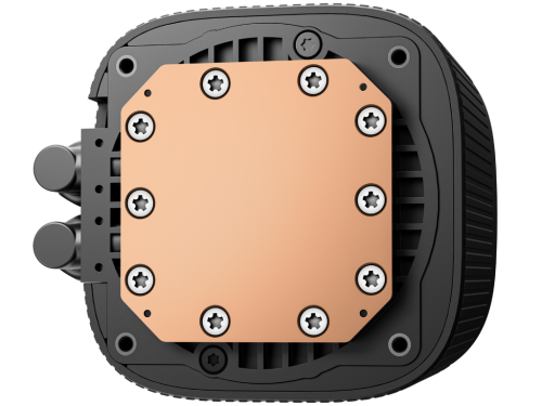 AIO Liquid Cooling Deepcool 'LE360 V2 ZERO DARK' <24.96dBA, 500-1600RPM, 48.34CFM, 3x120mm