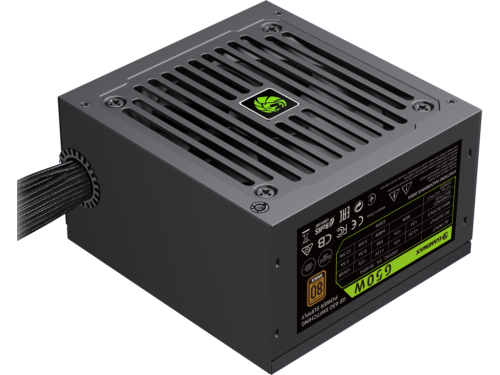 Power Supply ATX 650W GAMEMAX GE-650, 80+ Bronze, 120mm, Active PFC+Double tube forward
