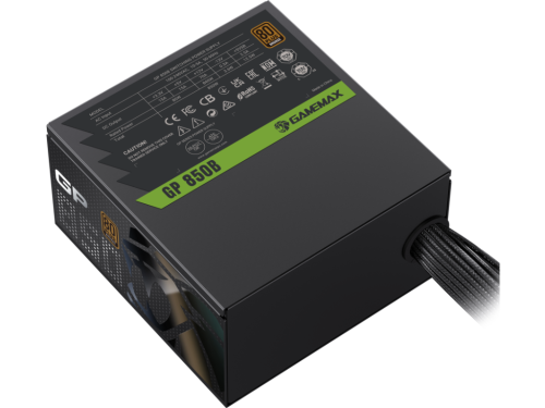 Power Supply ATX 850W GAMEMAX GP-850B, 80+ Bronze, 140mm, Active PFC, DC/DC, Temperature control