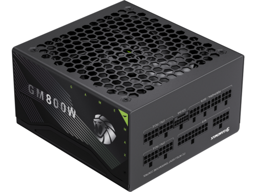 Power Supply ATX 800W GAMEMAX GM-800B, 80+ Bronze, 140mm, Active PFC, DC/DC, Temperature control