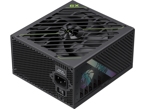 Power Supply ATX 1250W GAMEMAX GX-1250G PRO, 80+ Gold, 135mm, Active PFC, LLC+DC/DC, ATX 3.1, PCIe5