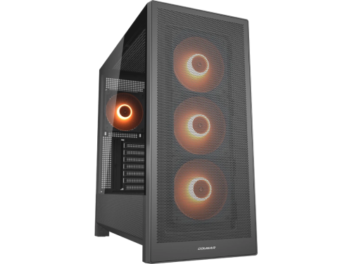 Case ATX Cougar MX230 RGB w/o PSU 3x120front 1x120rear ARGB, Tempered Glass 1xTypeC 3xUSB3.0