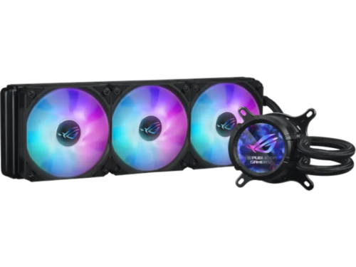 AIO Liquid Cooling Asus ROG STRIX LC III 360 ARGB (<36dBA, 3x120mm, ARGB, 800-2200RPM, 70,38CFM)
