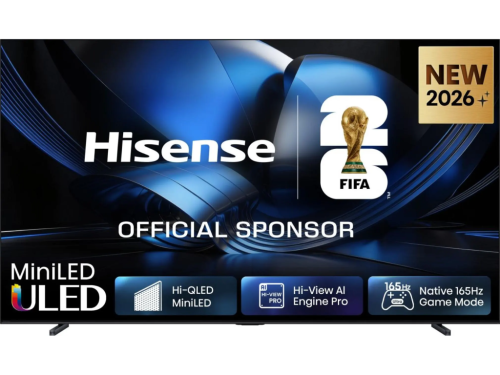 100' LED SMART TV Hisense 100U7SE, Mini LED 4K UHD, VIDAA OS, Black