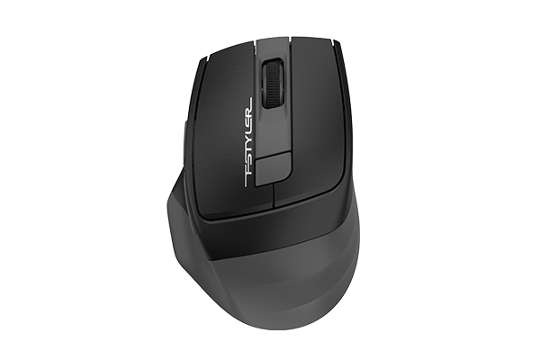 Wireless Mouse A4Tech FG35CS Plus, Fstyler 2.4G Rechargeable With Silent Button , Gray