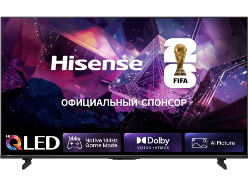 50' LED SMART TV Hisense 50E7S PRO, QLED, 4K UHD, VIDAA OS, Black