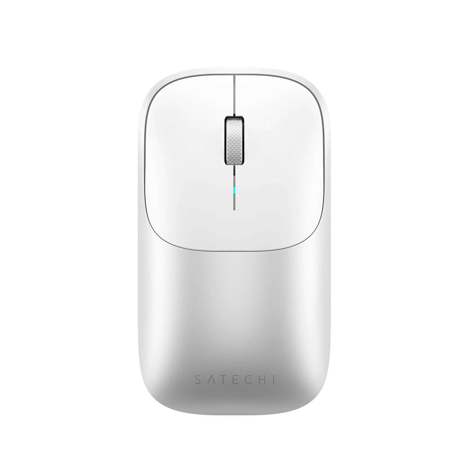 Wireless Mouse Satechi Slim EX, 3 buttons, Ambidextrous, Rechargeable, Bluetooth 5.0, Silver