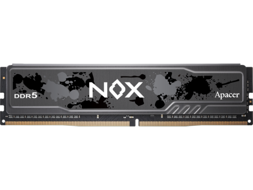 16GB DDR5- 5600MHz  Apacer NOX (AH5U16G56C522MBAA-1), CL40-40-40, 1.25V, Intel XMP 3.0